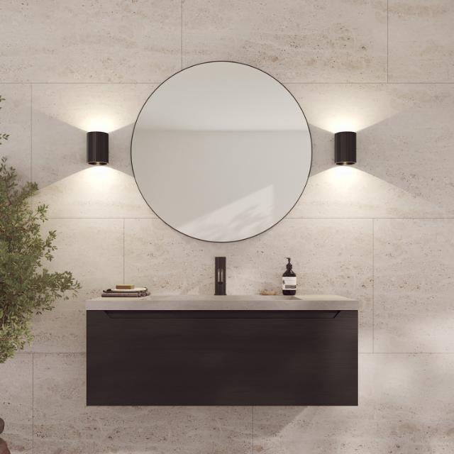 Sekvens vägglampa Svart