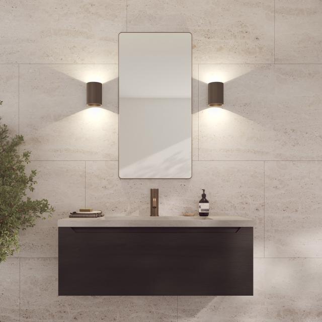 Sekvens vägglampa Brunerad mässing