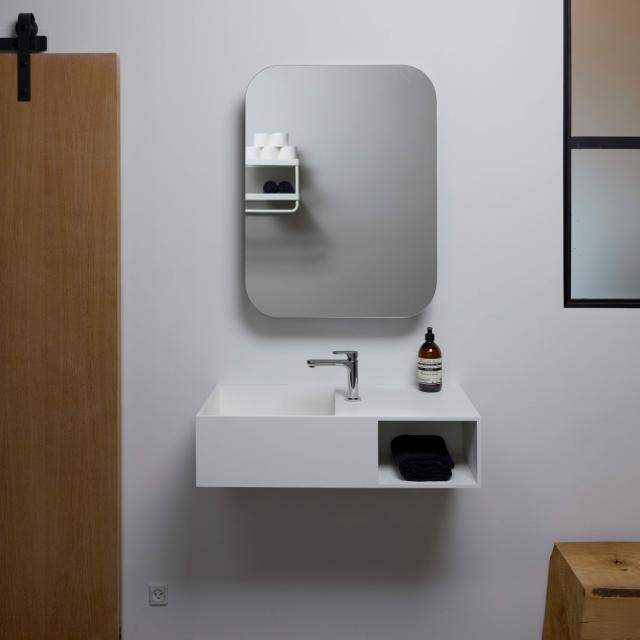 Rounded spegelskåp 600x800 mm