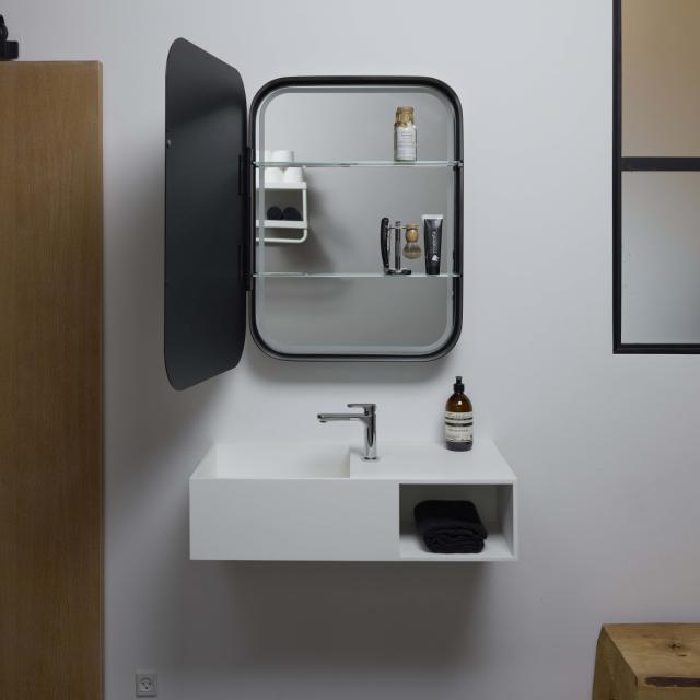 Rounded spegelskåp 600x800 mm