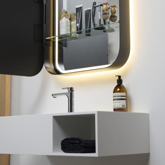 Rounded spegelskåp 600x800 mm