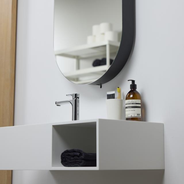 Oval spegelskåp 500x900 mm