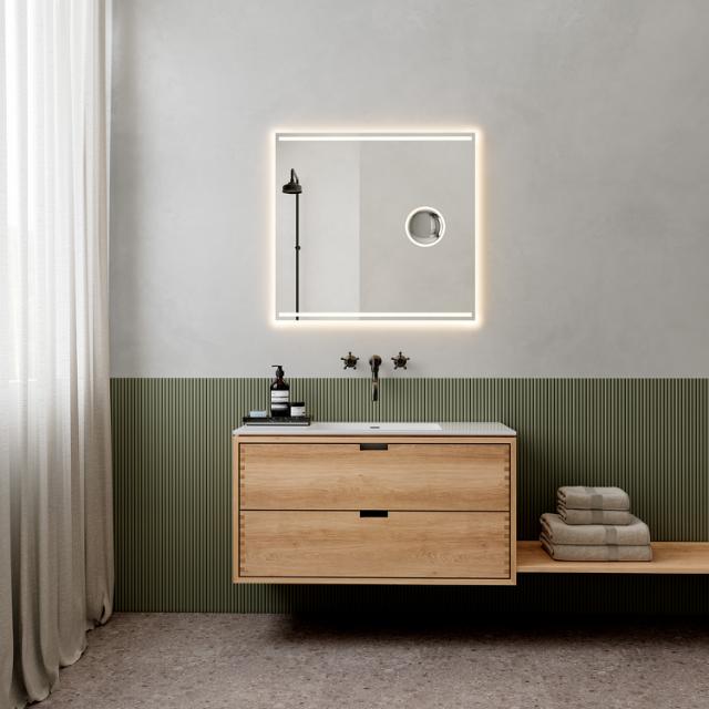 Focus spegel 800x750mm