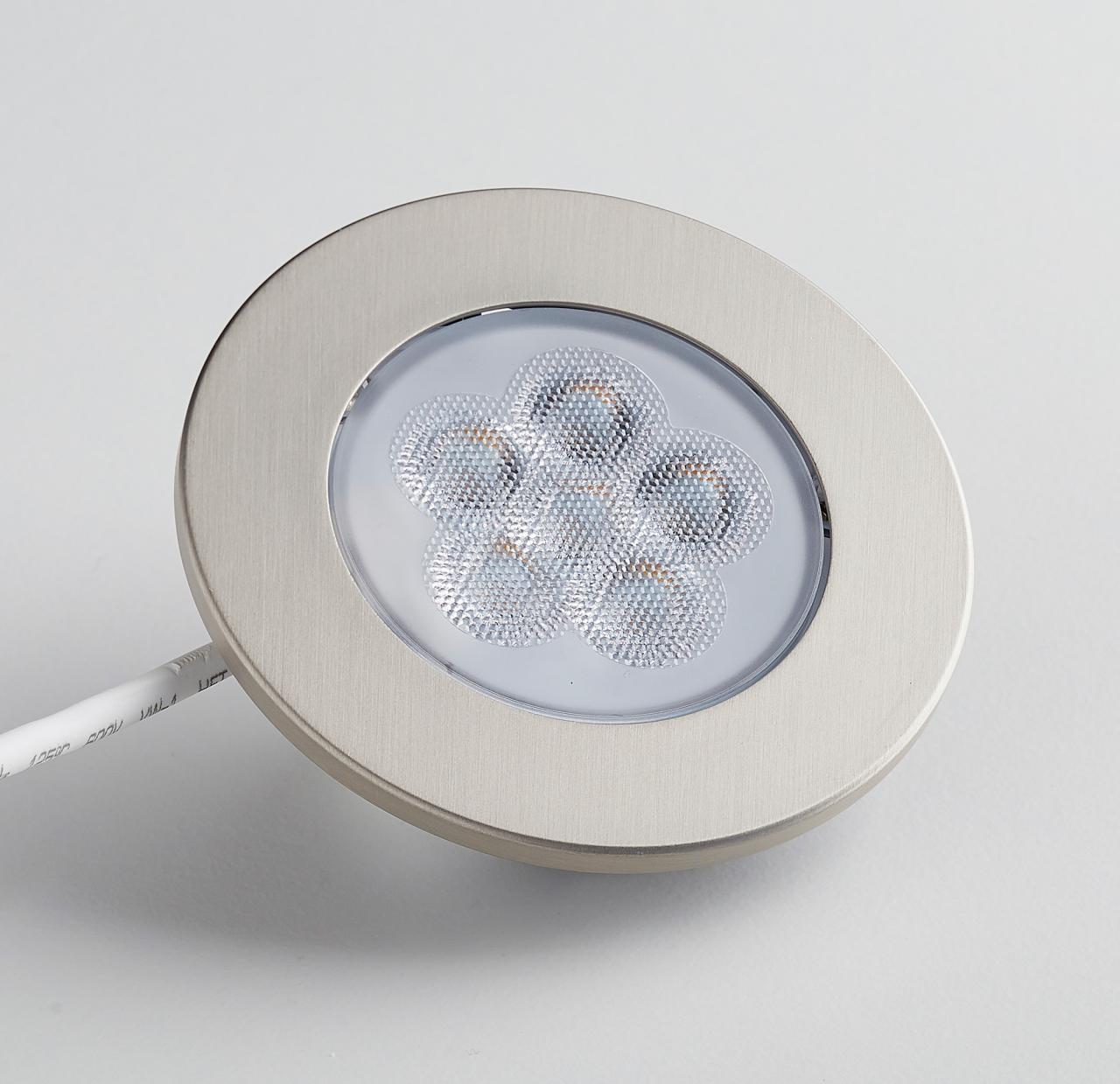 ID-LED spotlight MultiWhite® 12V stål