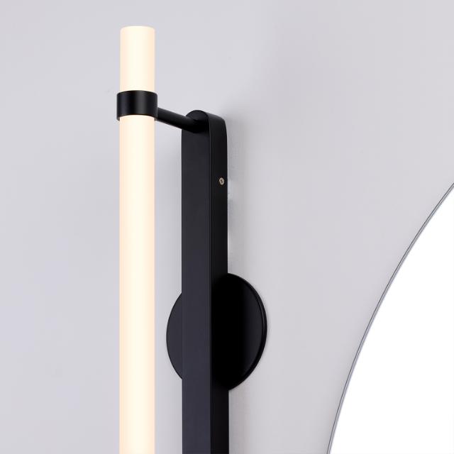 Katana vägglampa Svart