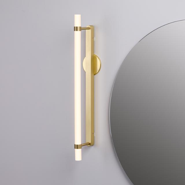 Katana vägglampa Mässing