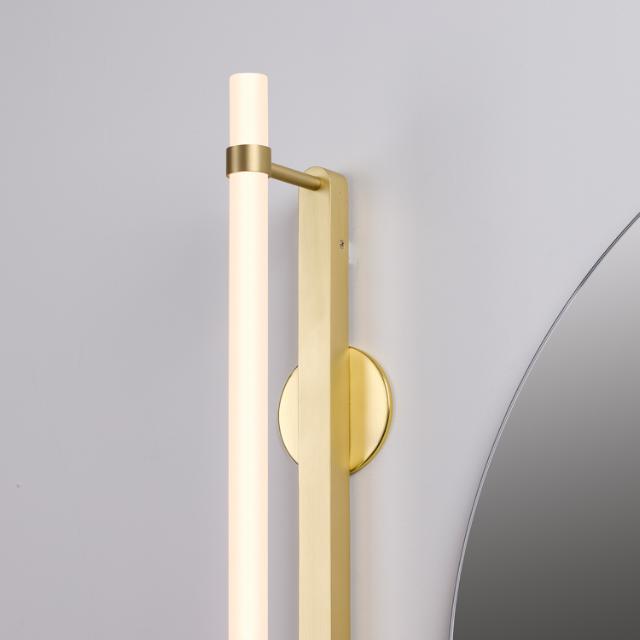 Katana vägglampa Mässing